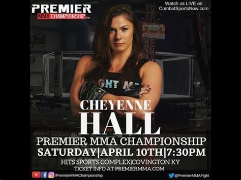 Cheyenne Hall On Upcoming MMA Title Fight YouTube