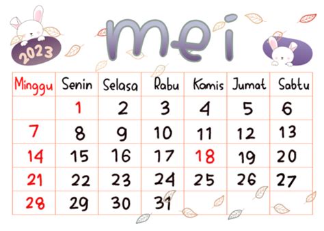 Indonesian Calendar May 2023 Calendar May Design Png And Vector With