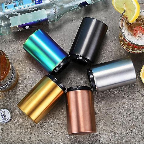 Magnetic Automatic Beer Opener Stainless Steel Bottle Opener Portable
