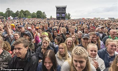 Second Swedish Music Festival Sex Victim Reveals She Was Groped By A Mob Of Men Daily Mail Online