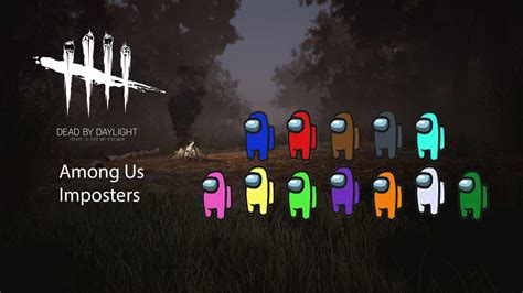 Among Us Imposters X Dead By Daylight Wallpaper Hd Games