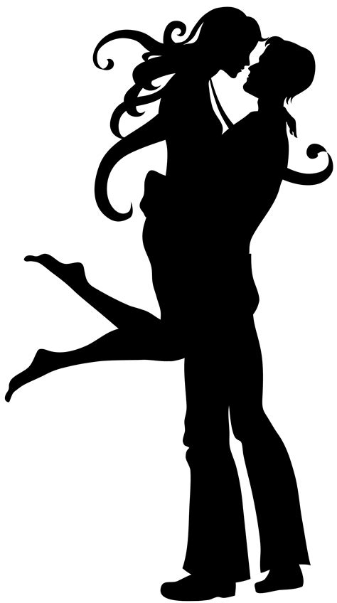 Love Couple Silhouettes Png Picture Silhouette Art Silhouette