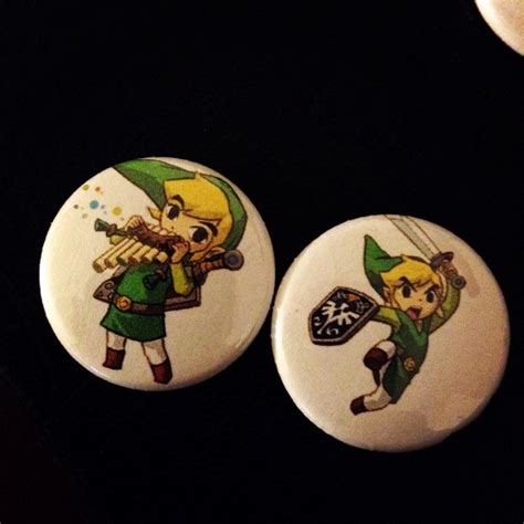 Zelda Pin Button Set 1 Etsy