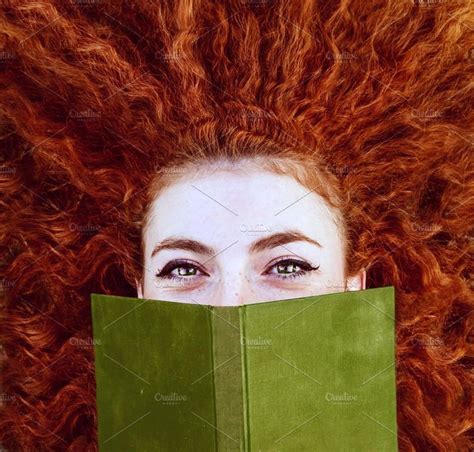 The Redhead Reader Redheads Social Media Design Graphics Lifestyle Art