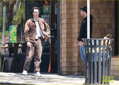 Joe Jonas Hangs Out With Longtime Friend Greg Garbowsky After Peloton News Photo