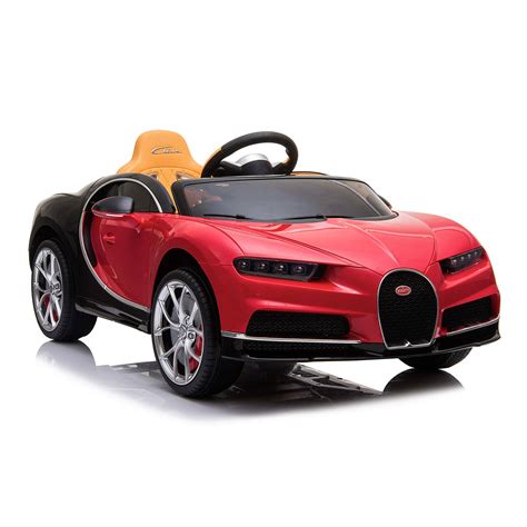 Licensed Buggati Chiron 12v Battery Electric Ride On Car In Pink