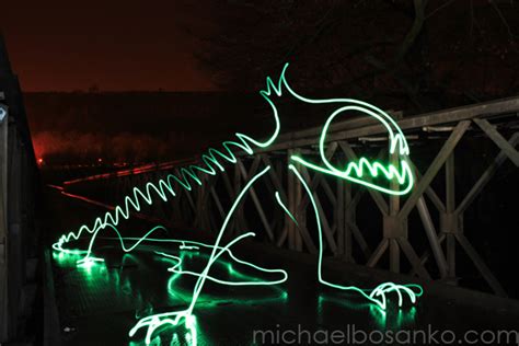 Light Painting Photographer Michael Bosanko Light Painting Photography