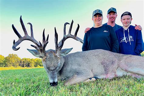 Blizzard Takes Out An Early Season Bruiser Buck North American Whitetail