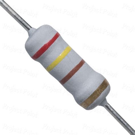 240 Ohm 1w Flameproof Metal Oxide Resistor Mof Mor Rsf 240r 240e