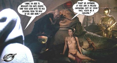 The Big Imageboard Tbib Carrie Fisher Fakes Jabba The Hutt Princess
