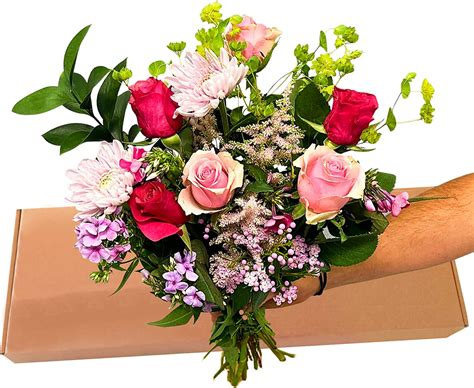 Majestic Letterbox Bouquet Create At Home Fresh Flowers With Free