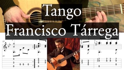 Tango Francisco Tarrega Full Tutorial With Tab Fingerstyle Guitar