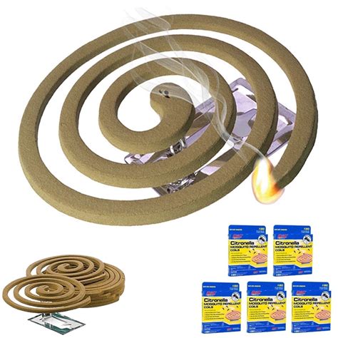 5pk Mosquito Repellent 20 Coils Outdoor Use Lasts 5 7 Hours 10ft