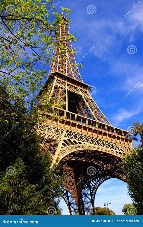 Eifel Tower Stock Photo Image Of City Summer Engineering 4571810