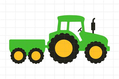 Tractor SVG File Free