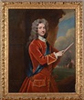 Portrait of John Campbell, 2nd Duke of Argyll, in red coat and wearing ...