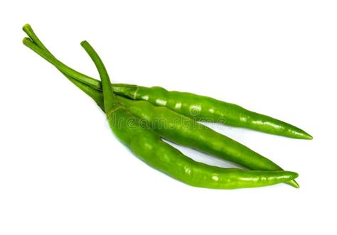 Green Hot Chili Peppers Stock Photo Image Of Nature 35123164