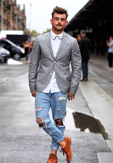 25 Trendy Ripped Jeans Outfit Ideas For Men Instaloverz
