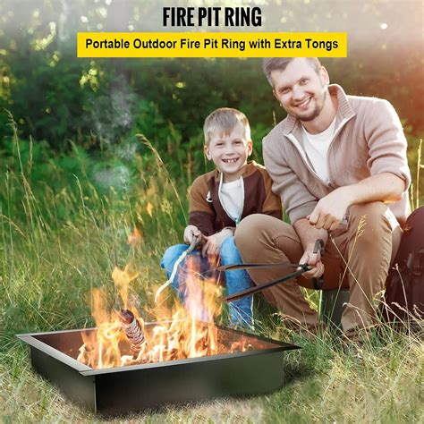 Buy Vevor Fire Pit Ring 42 Inch Outer36 Inch Inner Diameter Fire Pit