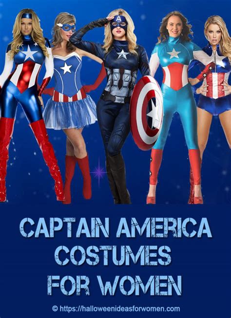 captain america costumes for women halloween ideas for women