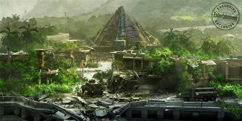 See The Exclusive Concept Art For Jurassic World Fallen Kingdom Jurassic Park World