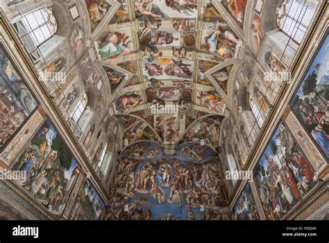 The Sistine Chapel Ceiling Painted By Michelangelo Vatican Museums