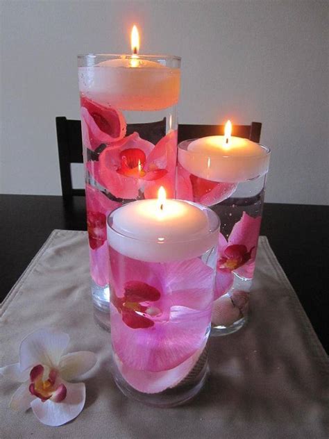Enjoy free shipping on most stuff, even big stuff. Wodnerful DIY Unique Floating Candle Centerpiece With Flower