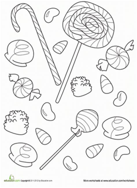 Get This Printable Candy Coloring Pages for Kids 5prtr