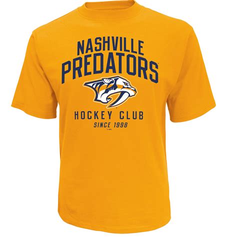 Nhl Mens Graphic T Shirt Nashville Predators