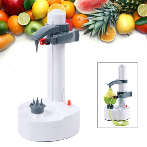 Electric Auto Peeler Fruit Vegetable Peeler Peeling Cutting Machine