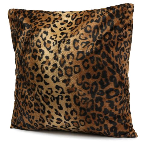 Animal Zebra Leopard Print Pillow Case Sofa Waist Throw Cushion Cover