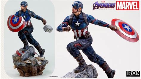 Iron Studios Marvels Avengers Endgame Captain America Battle
