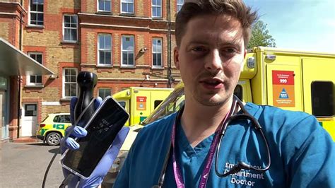 Dr Alex Shares Video Of Struggles On Frontline As He Tests Suspected