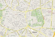 Mapa Callejero De Madrid | Mapa