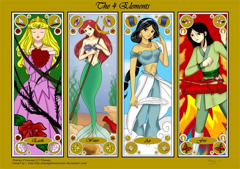 The Four Elements By Starlightmemories On Deviantart Disney And More