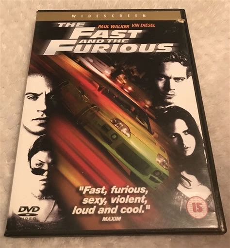 Only £147 And Free Uk Delivery The Fast And The Furious Dvd Vin Diesal