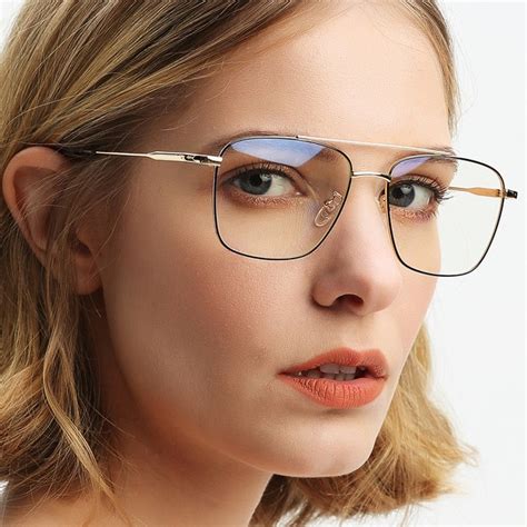 cubojue vintage glasses men women gold black eyeglasses frame man female prescription spectacles