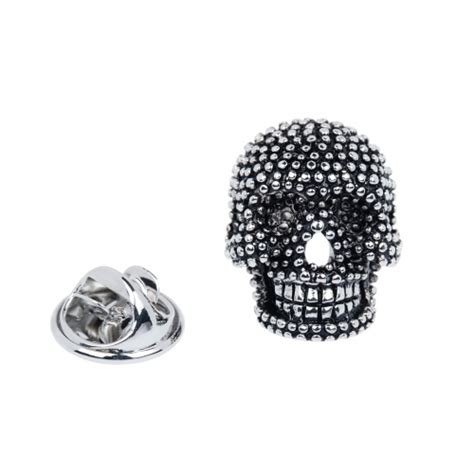 Skull Lapel Pins And Pin Badges For Men Gents Shop