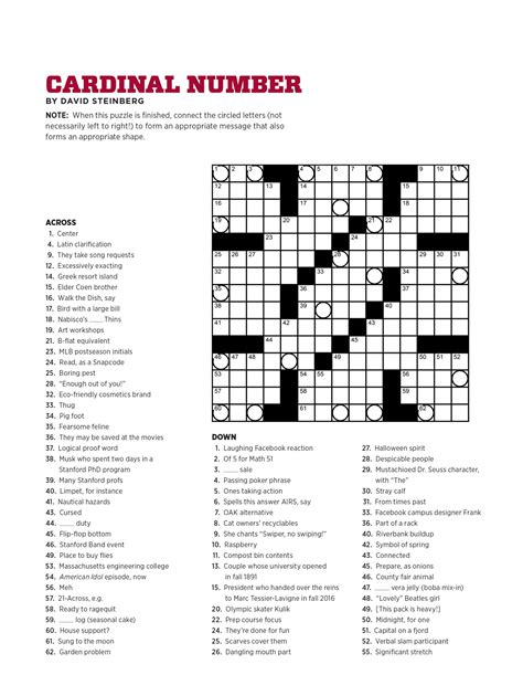 Crossword Puzzle Maker For Free Printable Crosswords Usa Today Free