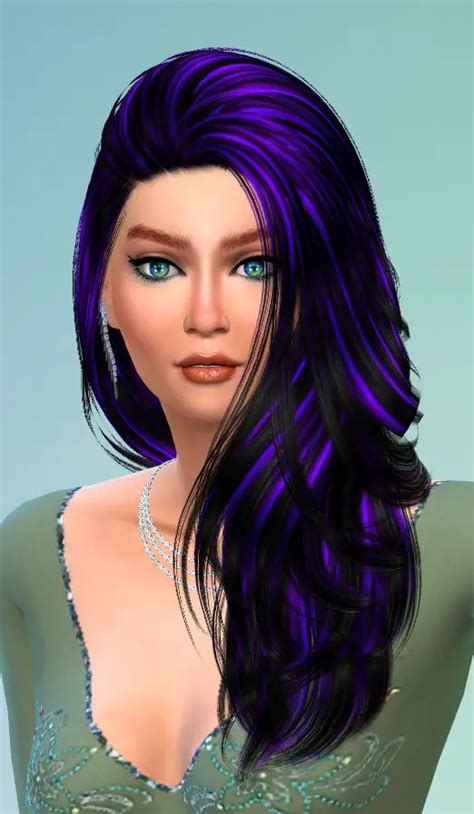 Mod The Sims 46 Re Colors Of Nightcrawler Af Hair Da Bomb By