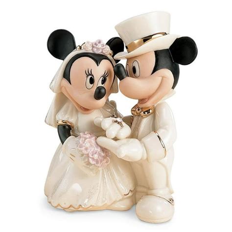 Lenox Disney Showcase Minnies Dream Wedding Figurine