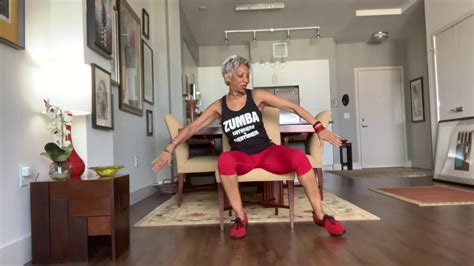 Chair Zumba Get Fit With Daisy Saunders Youtube