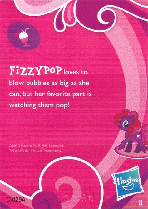 G4 My Little Pony Reference Fizzy Pop Friendship Is Magic