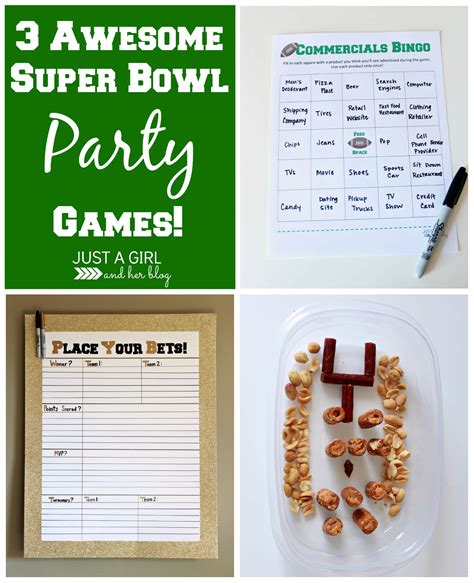 3 Awesome Super Bowl Party Games Abby Lawson