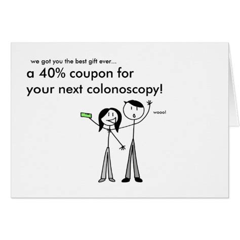 Colonoscopy Birthday Card Zazzle