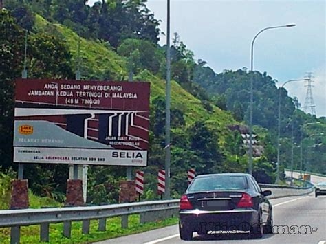 Titian Perjalanan : Jambatan Kedua Tertinggi Di Malaysia!