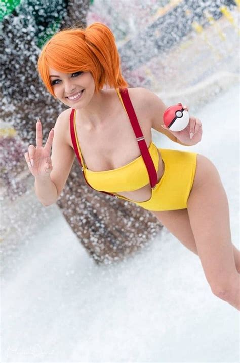 Danielle Denicola As Swimsuit Misty Pokémon Cosplaygirls Misty Cosplay Cosplay Hot Cosplay