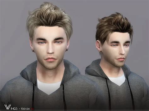 The Sims Resource Wingssims Hair Sims 4 Hairs Vrogue