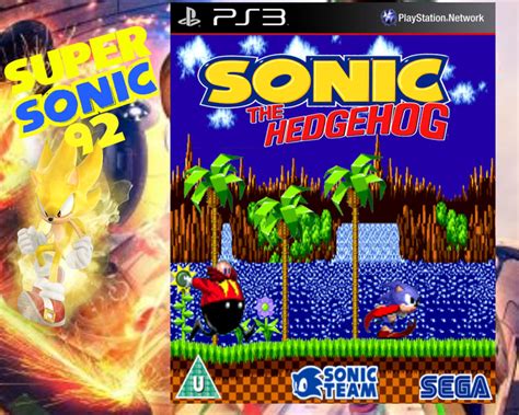 Sonic The Hedgehog 1 Box Art By Supersonic92 On Deviantart