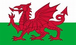 bandera de gales - Mapas y Banderas